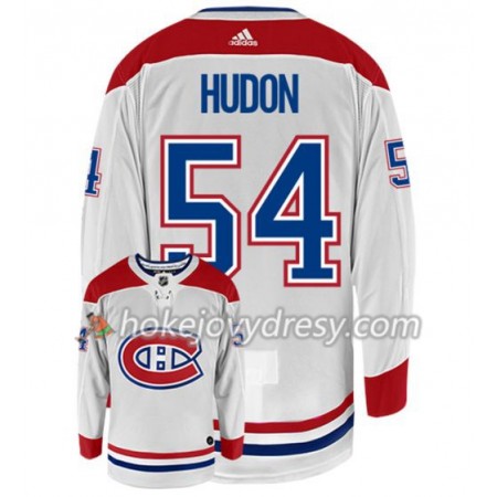 Pánské Hokejový Dres Montreal Canadiens CHARLES HUDON 54 Adidas Bílá Authentic